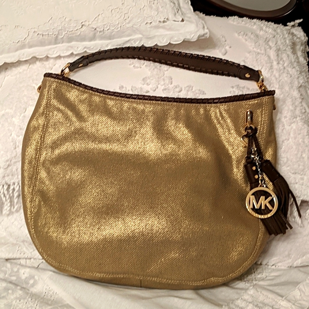 Michael Kors Metallic Shoulder Bag